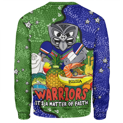 New Zealand Warriors Custom Sweatshirt - Australian Big Things Sweatshirt New Zealand Warriors Custom Sweatshirt - Australian Big Things Sweatshirt
