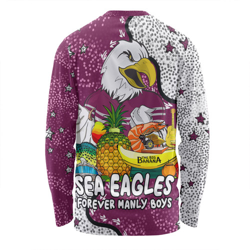 Manly Warringah Sea Eagles Long Sleeve T-shirt - Australian Big Things Long Sleeve T-shirt Manly Warringah Sea Eagles Long Sleeve T-shirt - Australian Big Things Long Sleeve T-shirt