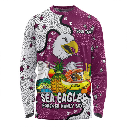 Manly Warringah Sea Eagles Long Sleeve T-shirt - Australian Big Things Long Sleeve T-shirt