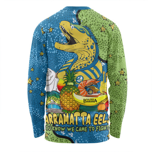 Parramatta Eels Custom Long Sleeve T-shirt - Australian Big Things Long Sleeve T-shirt Parramatta Eels Custom Long Sleeve T-shirt - Australian Big Things Long Sleeve T-shirt