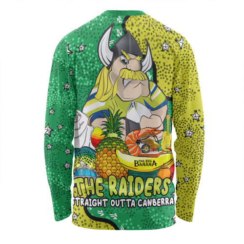 Canberra Raiders Custom Long Sleeve T-shirt - Australian Big Things Long Sleeve T-shirt Canberra Raiders Custom Long Sleeve T-shirt - Australian Big Things Long Sleeve T-shirt