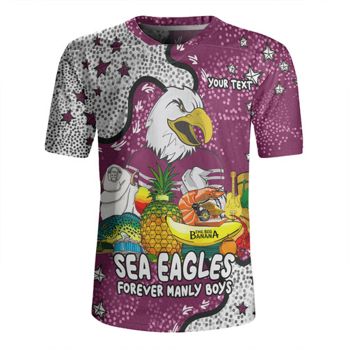 Manly Warringah Sea Eagles Rugby Jersey - Australian Big Things Rugby Jersey