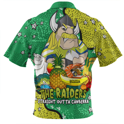 Canberra Raiders Custom Zip Polo Shirt - Australian Big Things Zip Polo Shirt Canberra Raiders Custom Zip Polo Shirt - Australian Big Things Zip Polo Shirt