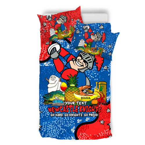 Newcastle Knights Custom Bedding Set - Australian Big Things Bedding Set Newcastle Knights Custom Bedding Set - Australian Big Things Bedding Set
