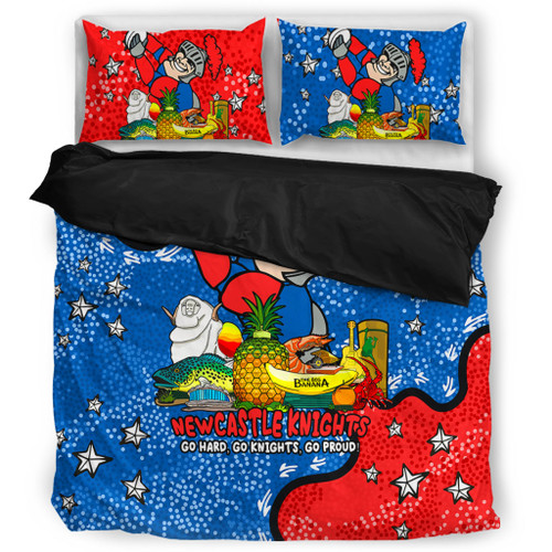 Newcastle Knights Custom Bedding Set - Australian Big Things Bedding Set Newcastle Knights Custom Bedding Set - Australian Big Things Bedding Set