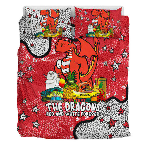 St. George Illawarra Dragons Custom Bedding Set - Australian Big Things Bedding Set St. George Illawarra Dragons Custom Bedding Set - Australian Big Things Bedding Set