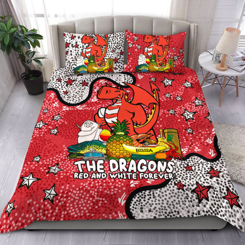 St. George Illawarra Dragons Custom Bedding Set - Australian Big Things Bedding Set St. George Illawarra Dragons Custom Bedding Set - Australian Big Things Bedding Set