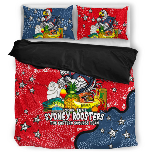 Sydney Roosters Custom Bedding Set - Australian Big Things Bedding Set Sydney Roosters Custom Bedding Set - Australian Big Things Bedding Set