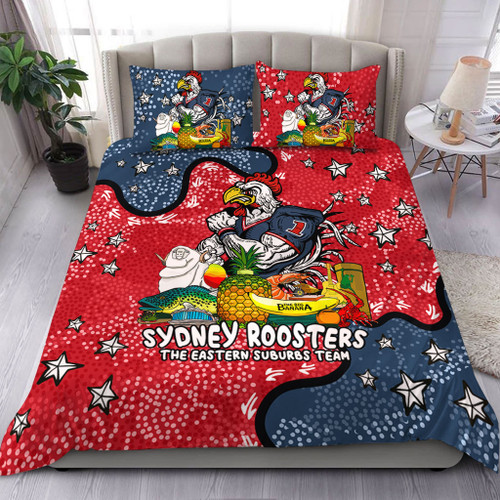 Sydney Roosters Custom Bedding Set - Australian Big Things Bedding Set Sydney Roosters Custom Bedding Set - Australian Big Things Bedding Set