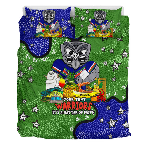 New Zealand Warriors Custom Bedding Set - Australian Big Things Bedding Set