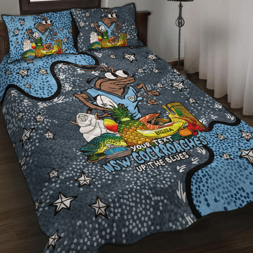 New South Wales Cockroaches Custom Quilt Bed Set - Australian Big Things Quilt Bed Set New South Wales Cockroaches Custom Quilt Bed Set - Australian Big Things Quilt Bed Set