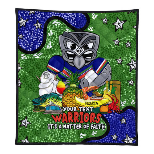New Zealand Warriors Custom Quilt - Australian Big Things Quilt New Zealand Warriors Custom Quilt - Australian Big Things Quilt