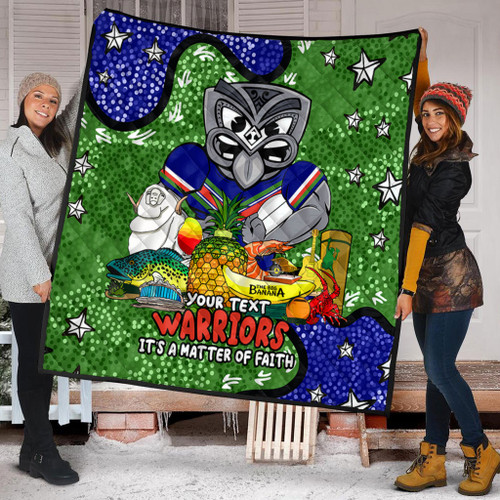 New Zealand Warriors Custom Quilt - Australian Big Things Quilt New Zealand Warriors Custom Quilt - Australian Big Things Quilt