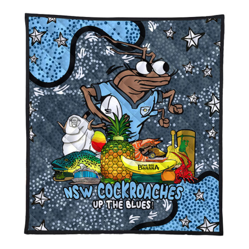 New South Wales Cockroaches Custom Quilt - Australian Big Things Quilt New South Wales Cockroaches Custom Quilt - Australian Big Things Quilt
