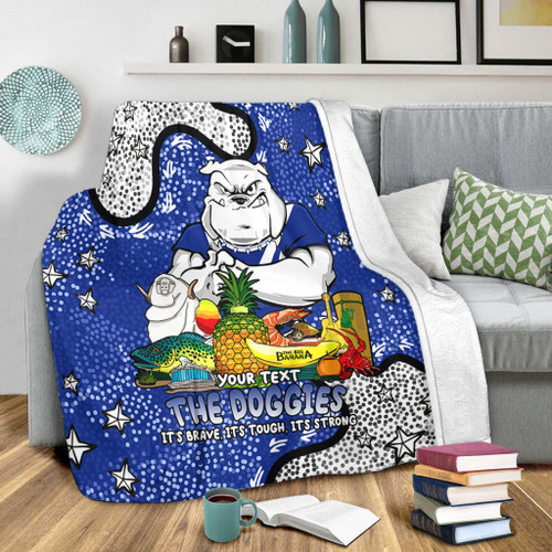Canterbury-Bankstown Bulldogs Custom Blanket - Australian Big Things Blanket Canterbury-Bankstown Bulldogs Custom Blanket - Australian Big Things Blanket