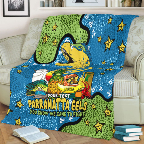 Parramatta Eels Custom Blanket - Australian Big Things Blanket Parramatta Eels Custom Blanket - Australian Big Things Blanket