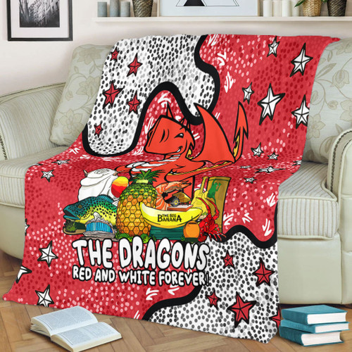 St. George Illawarra Dragons Custom Blanket - Australian Big Things Blanket St. George Illawarra Dragons Custom Blanket - Australian Big Things Blanket