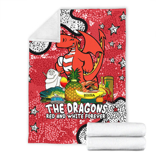 St. George Illawarra Dragons Custom Blanket - Australian Big Things Blanket St. George Illawarra Dragons Custom Blanket - Australian Big Things Blanket