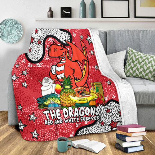 St. George Illawarra Dragons Custom Blanket - Australian Big Things Blanket St. George Illawarra Dragons Custom Blanket - Australian Big Things Blanket