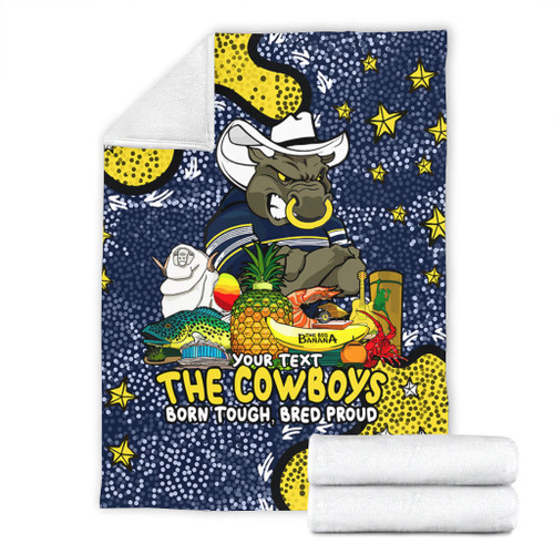 North Queensland Cowboys Custom Blanket - Australian Big Things Blanket North Queensland Cowboys Custom Blanket - Australian Big Things Blanket