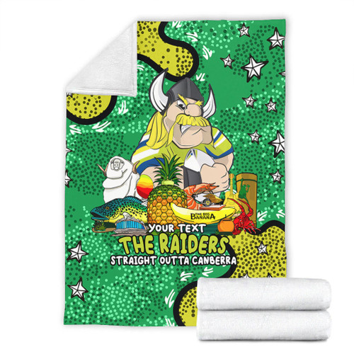 Canberra Raiders Custom Blanket - Australian Big Things Blanket Canberra Raiders Custom Blanket - Australian Big Things Blanket