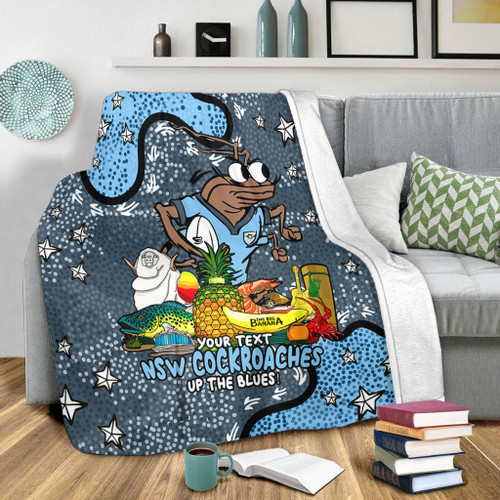 New South Wales Cockroaches Custom Blanket - Australian Big Things Blanket New South Wales Cockroaches Custom Blanket - Australian Big Things Blanket