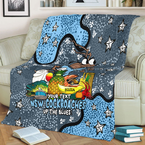 New South Wales Cockroaches Custom Blanket - Australian Big Things Blanket New South Wales Cockroaches Custom Blanket - Australian Big Things Blanket