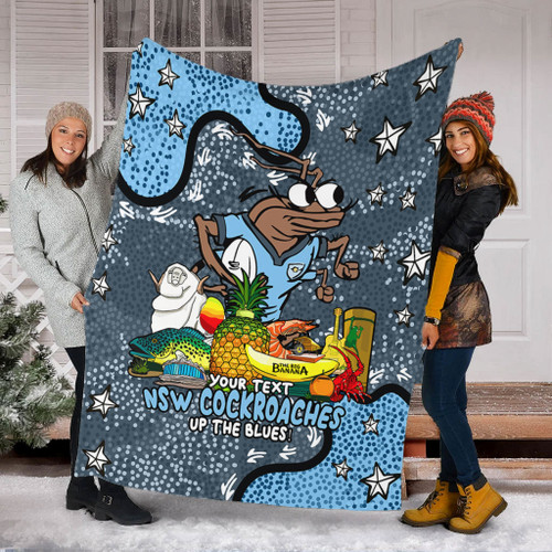 New South Wales Cockroaches Custom Blanket - Australian Big Things Blanket New South Wales Cockroaches Custom Blanket - Australian Big Things Blanket