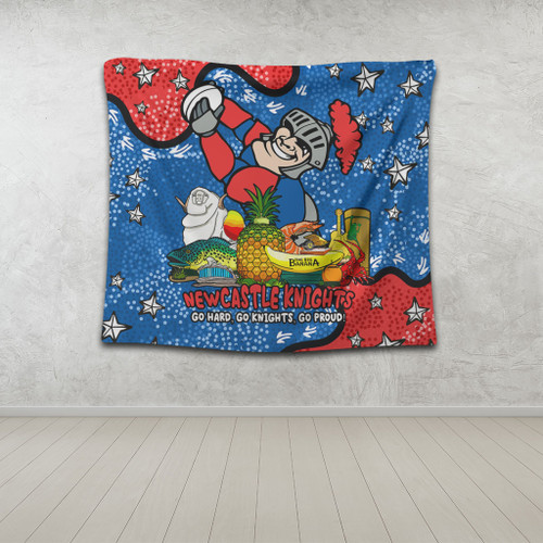 Newcastle Knights Custom Tapestry - Australian Big Things Tapestry Newcastle Knights Custom Tapestry - Australian Big Things Tapestry
