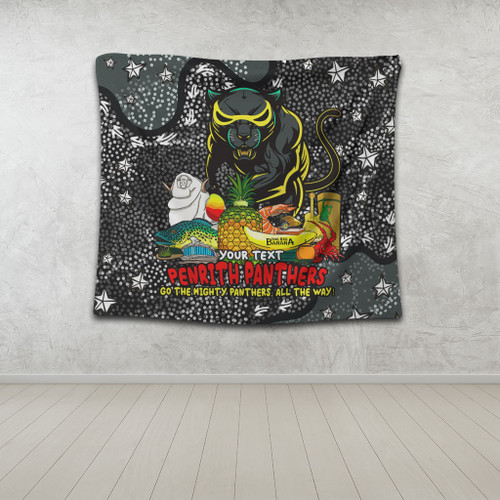 Penrith Panthers Custom Tapestry - Australian Big Things Tapestry