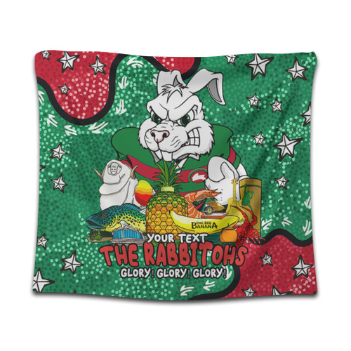 South Sydney Rabbitohs Tapestry - Australian Big Things Tapestry South Sydney Rabbitohs Tapestry - Australian Big Things Tapestry
