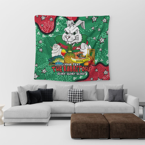 South Sydney Rabbitohs Tapestry - Australian Big Things Tapestry South Sydney Rabbitohs Tapestry - Australian Big Things Tapestry