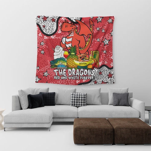 St. George Illawarra Dragons Custom Tapestry - Australian Big Things Tapestry St. George Illawarra Dragons Custom Tapestry - Australian Big Things Tapestry