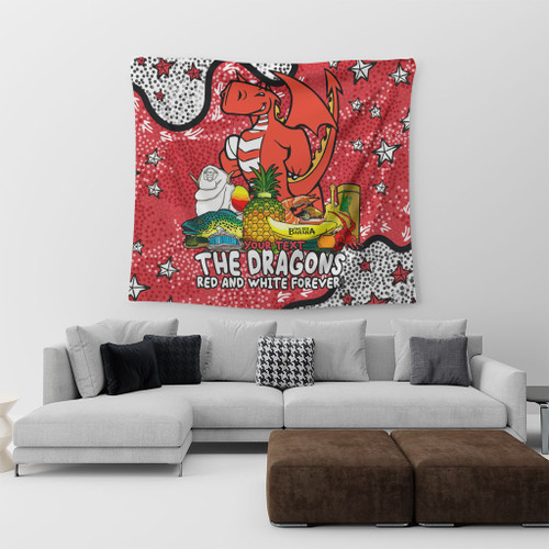 St. George Illawarra Dragons Custom Tapestry - Australian Big Things Tapestry St. George Illawarra Dragons Custom Tapestry - Australian Big Things Tapestry