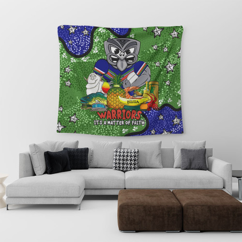 New Zealand Warriors Custom Tapestry - Australian Big Things Tapestry New Zealand Warriors Custom Tapestry - Australian Big Things Tapestry