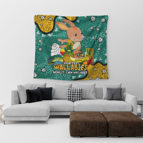 Australia Wallabies Custom Tapestry - Australian Big Things Tapestry Australia Wallabies Custom Tapestry - Australian Big Things Tapestry