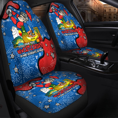 Newcastle Knights Custom Car Seat Cover - Australian Big Things Car Seat Cover Newcastle Knights Custom Car Seat Cover - Australian Big Things Car Seat Cover
