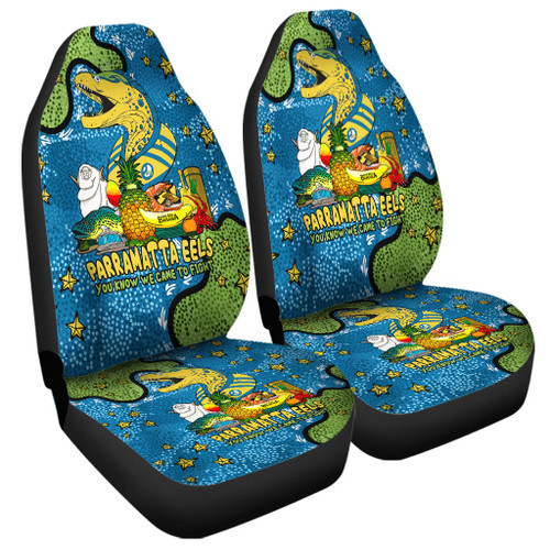 Parramatta Eels Custom Car Seat Cover - Australian Big Things Car Seat Cover Parramatta Eels Custom Car Seat Cover - Australian Big Things Car Seat Cover