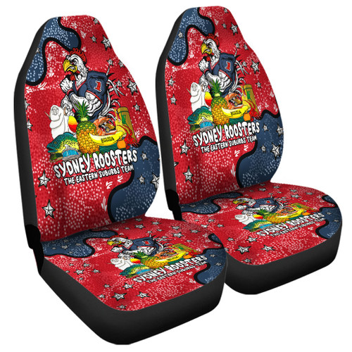 Sydney Roosters Custom Car Seat Cover - Australian Big Things Car Seat Cover Sydney Roosters Custom Car Seat Cover - Australian Big Things Car Seat Cover