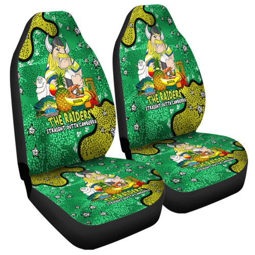 Canberra Raiders Custom Car Seat Cover - Australian Big Things Car Seat Cover Canberra Raiders Custom Car Seat Cover - Australian Big Things Car Seat Cover