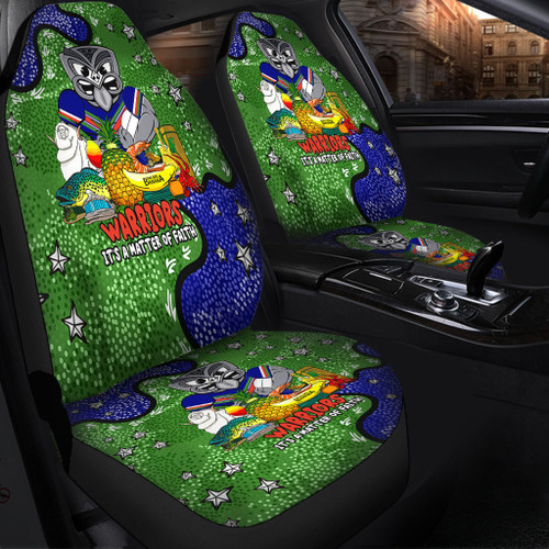 New Zealand Warriors Custom Car Seat Cover - Australian Big Things Car Seat Cover New Zealand Warriors Custom Car Seat Cover - Australian Big Things Car Seat Cover