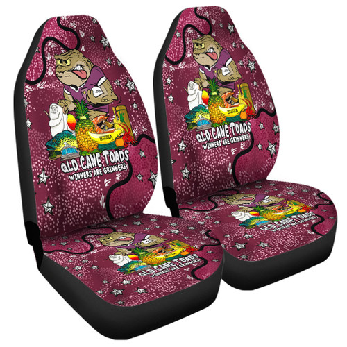 Queensland Cane Toads Custom Car Seat Cover - Australian Big Things Car Seat Cover Queensland Cane Toads Custom Car Seat Cover - Australian Big Things Car Seat Cover