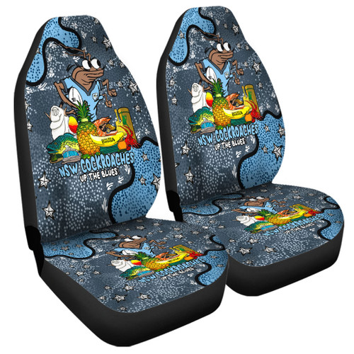 New South Wales Cockroaches Custom Car Seat Cover - Australian Big Things Car Seat Cover New South Wales Cockroaches Custom Car Seat Cover - Australian Big Things Car Seat Cover