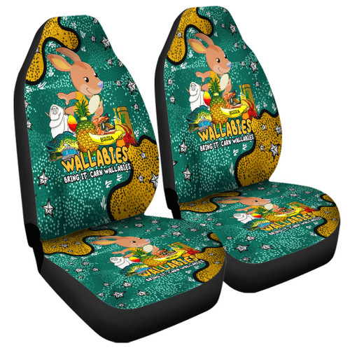 Australia Wallabies Custom Car Seat Cover - Australian Big Things Car Seat Cover Australia Wallabies Custom Car Seat Cover - Australian Big Things Car Seat Cover