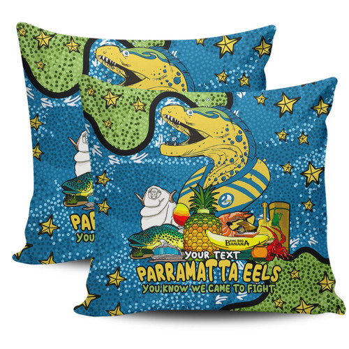 Parramatta Eels Custom Pillow Cases - Australian Big Things Pillow Cases