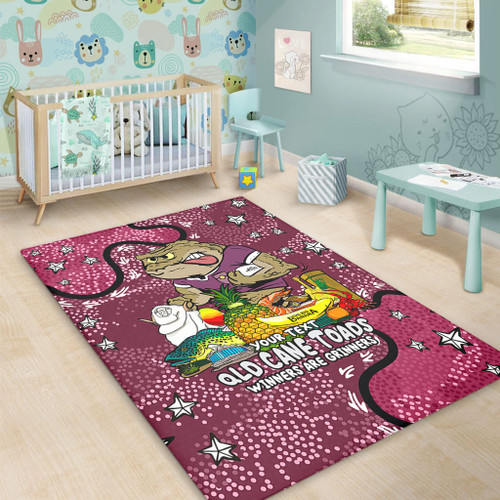 Queensland Cane Toads Custom Area Rug - Australian Big Things Area Rug Queensland Cane Toads Custom Area Rug - Australian Big Things Area Rug