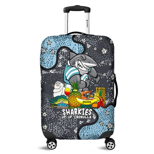 Cronulla-Sutherland Sharks Custom Luggage Cover - Australian Big Things Luggage Cover