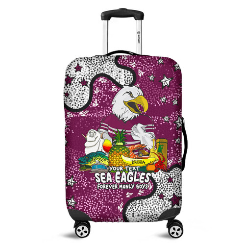 Manly Warringah Sea Eagles Luggage Cover - Australian Big Things Luggage Cover