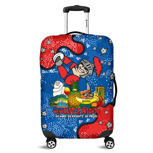 Newcastle Knights Custom Luggage Cover - Australian Big Things Luggage Cover Newcastle Knights Custom Luggage Cover - Australian Big Things Luggage Cover