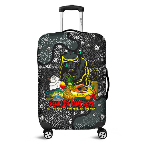 Penrith Panthers Custom Luggage Cover - Australian Big Things Luggage Cover Penrith Panthers Custom Luggage Cover - Australian Big Things Luggage Cover